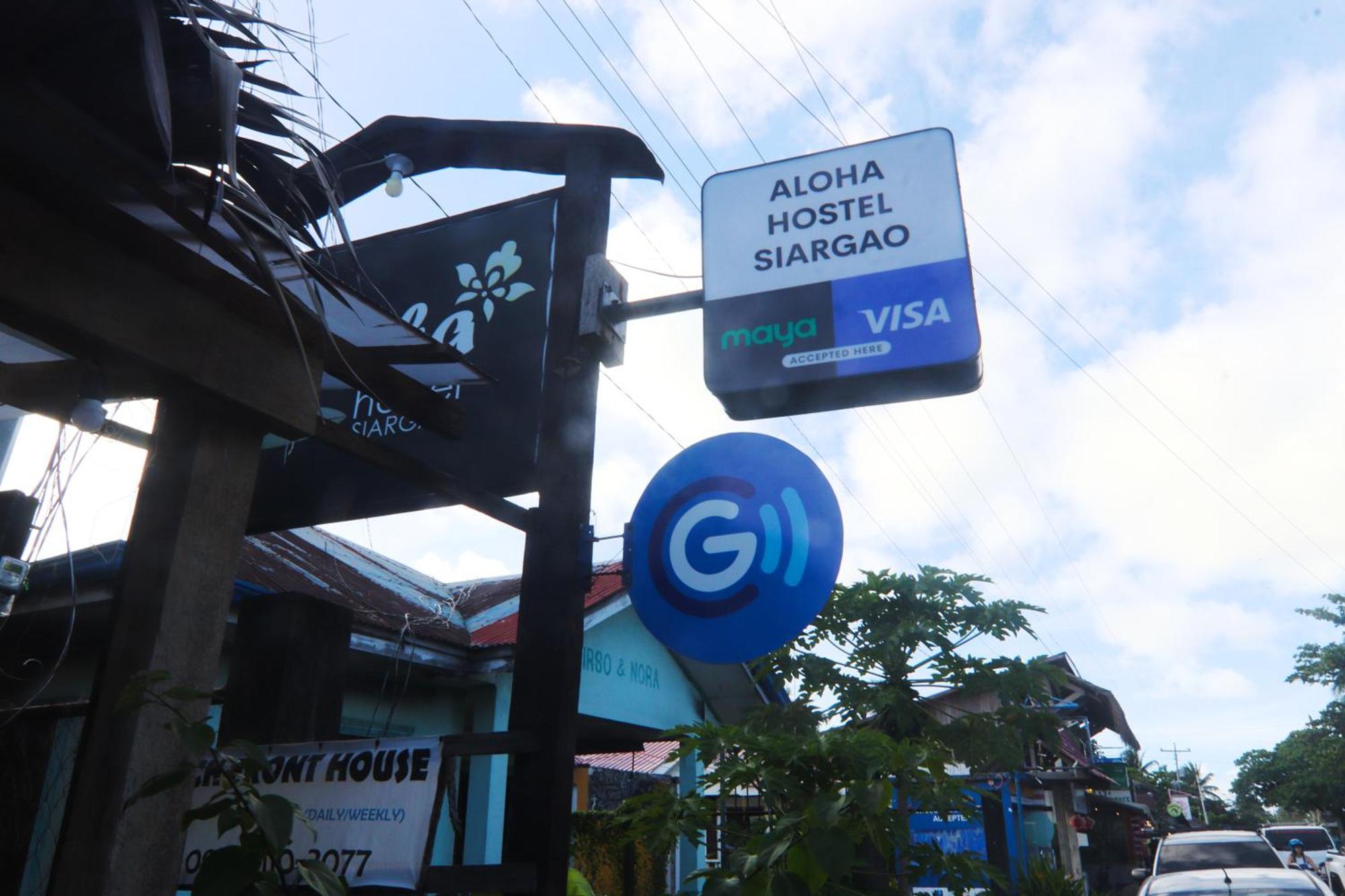 Aloha Hostel Siargao Генерал-Луна Экстерьер фото